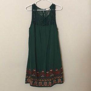 entro dress (hunter green | L)
